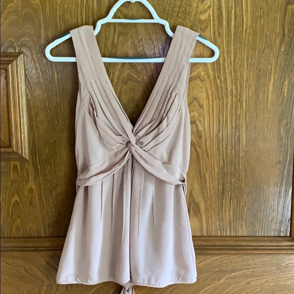 Light pink blouse